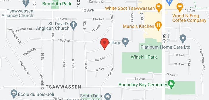 map of 5320 10 AVENUE